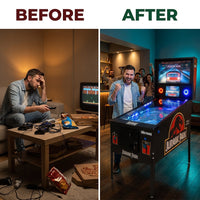 DinoStrike Pro Edition — Before & After