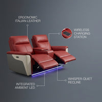 Luxora Elite Recliner Duo — infographic