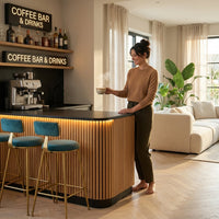 Nocturne Caffè & Cocktails Pro Home Bar by Lumenhaus — Lifestyle