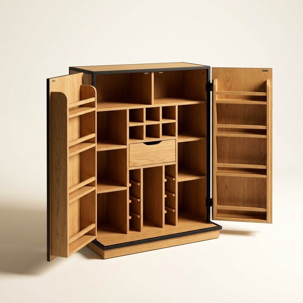 Novare Elite Bar Cabinet — Studio Shot