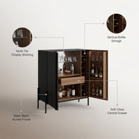 Novare Elite Bar Cabinet — infographic