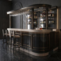 Orion Regency Grand Island Home Bar by Valente Atelier — Studio Shot