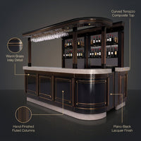 Orion Regency Grand Island Home Bar by Valente Atelier — infographic