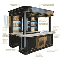 Orion Regency Grand Island Home Bar by Valente Atelier — How It Works