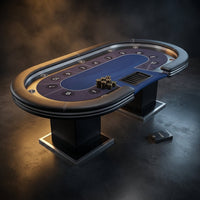 RoyalFlush Pro Dealer Poker Table — Studio Shot
