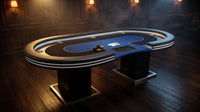 RoyalFlush Pro Dealer Poker Table — Lifestyle